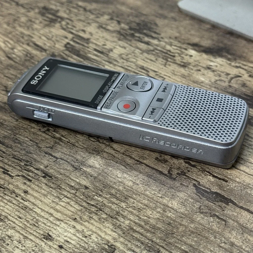 Sony ICD-BX700 Digital Voice Recorder Tested IC Recorder Tested Working